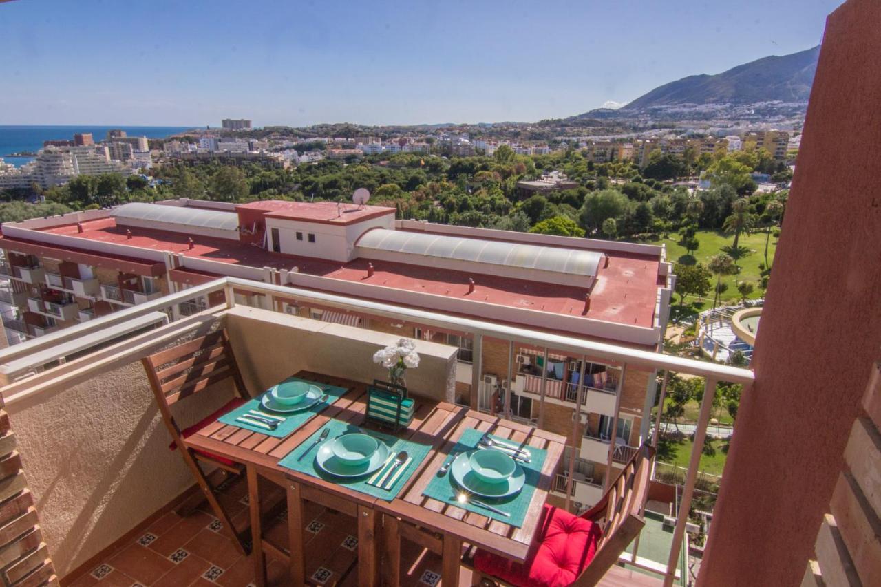 Benalmadena Estudio Jjupiter 250 M Del Mar Con Vistas Al Mar Piscinas Exterior photo